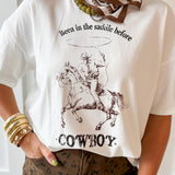 Cowboy Oversized Graphic Top