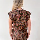Animal Print Top & Short Set