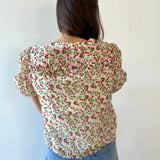 Picnic Moments Cherry Blouse