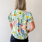 Button Front Collared Shirt