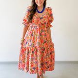 Twisted Knot Empire Waist Dress