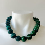 Bohemian Round Beaded Necklace-Green