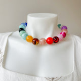 Rainbow Bead Necklace