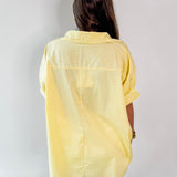 Yellow Oversized Shirt