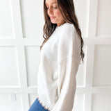 Dog Stitching Knit Sweater