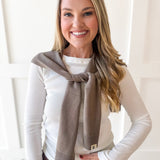 Knitted Knotted Shawl
