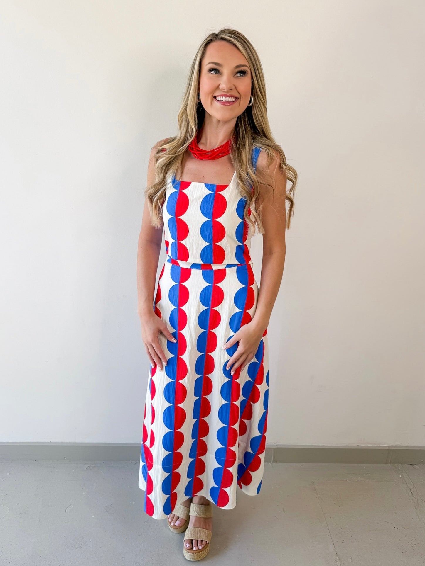 Abstract Print Midi Set