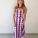 Abstract Print Midi Set