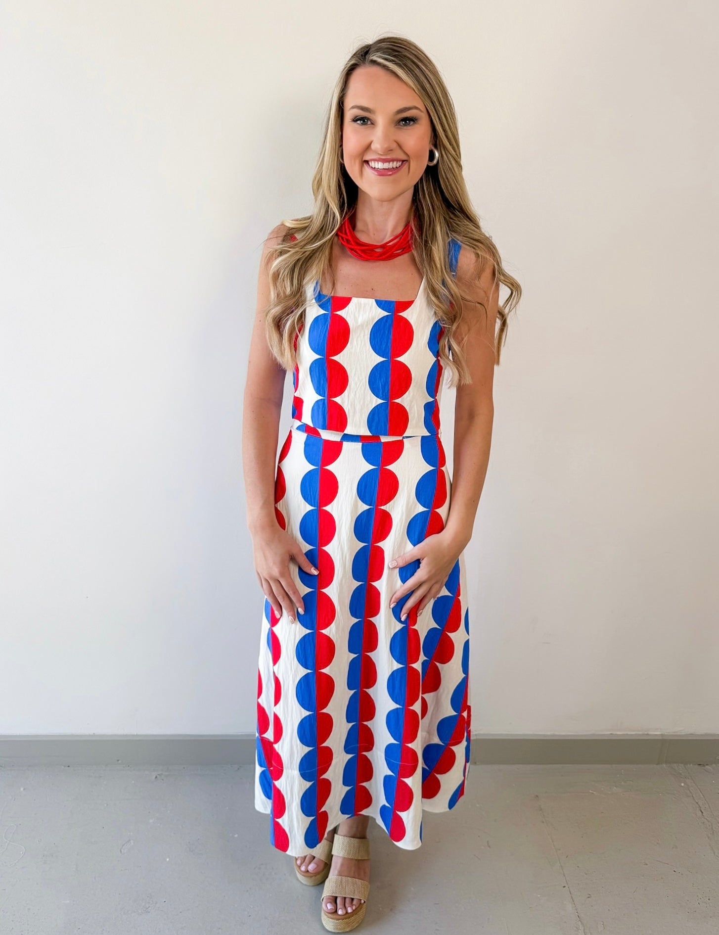 Abstract Print Midi Set