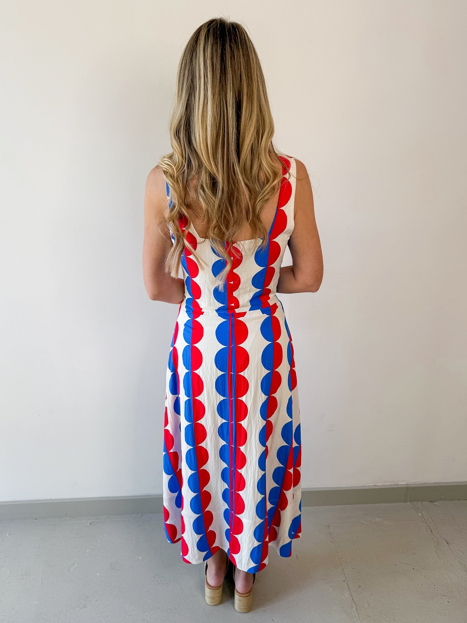 Abstract Print Midi Set