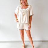 Accent Top & Short Set