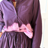 Accent Top & Skirt Set - Plum