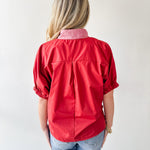 Accent Trim Top - Rust