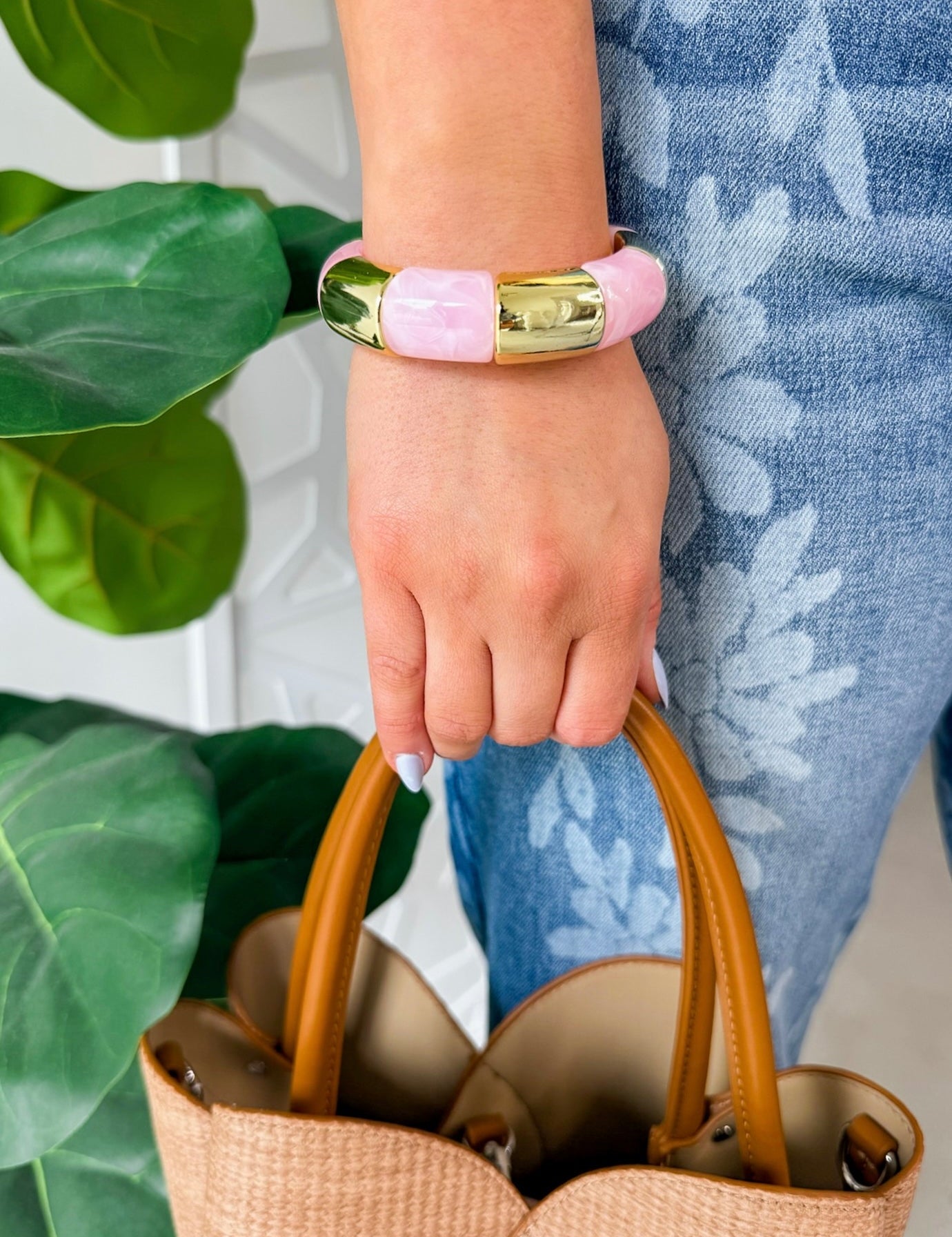Acrylic Bracelet Geometric
