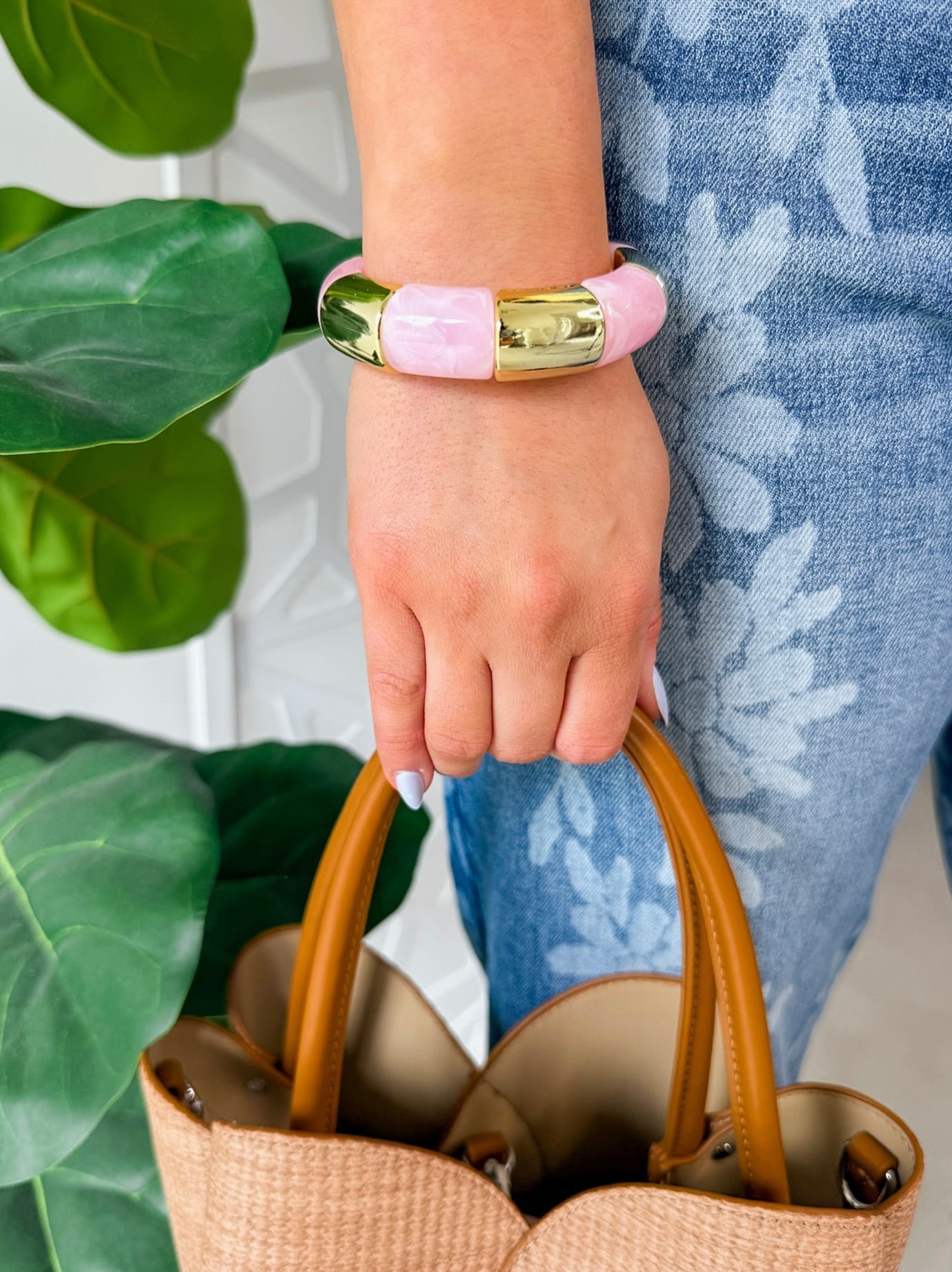 Acrylic Bracelet Geometric