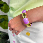 Acrylic Bracelet Geometric