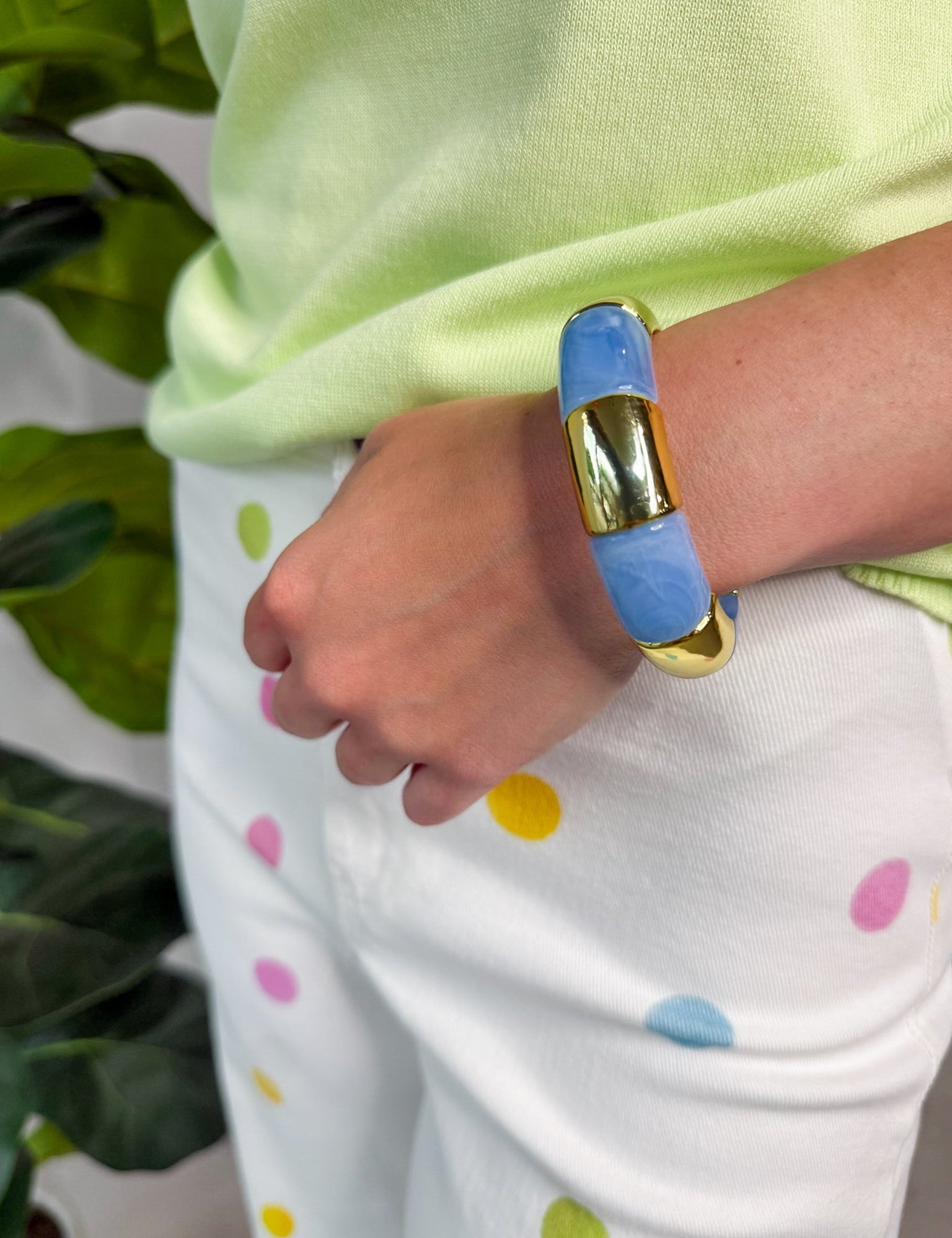 Acrylic Bracelet Geometric
