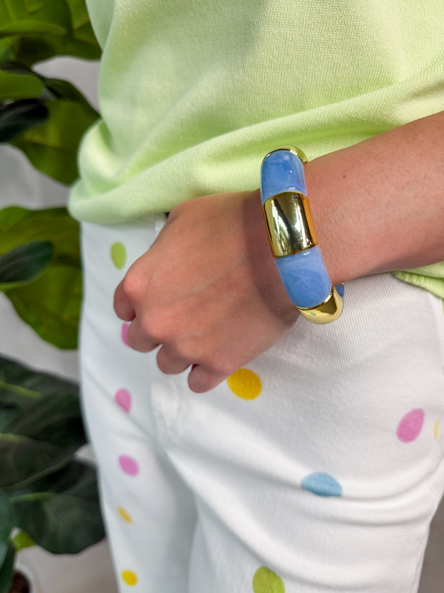 Acrylic Bracelet Geometric