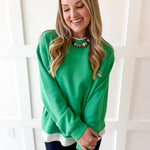 Always On Crew Sweater - Green