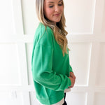 Always On Crew Sweater - Green