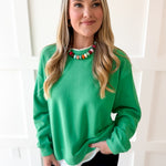 Always On Crew Sweater - Green