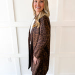 Animal Print Coat