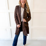 Animal Print Coat
