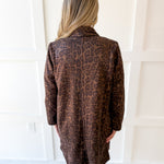 Animal Print Coat