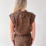Animal Print Top & Short Set