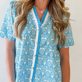 Annie Contrast Detailed Top