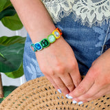Aurora Stretch Bracelet Multi