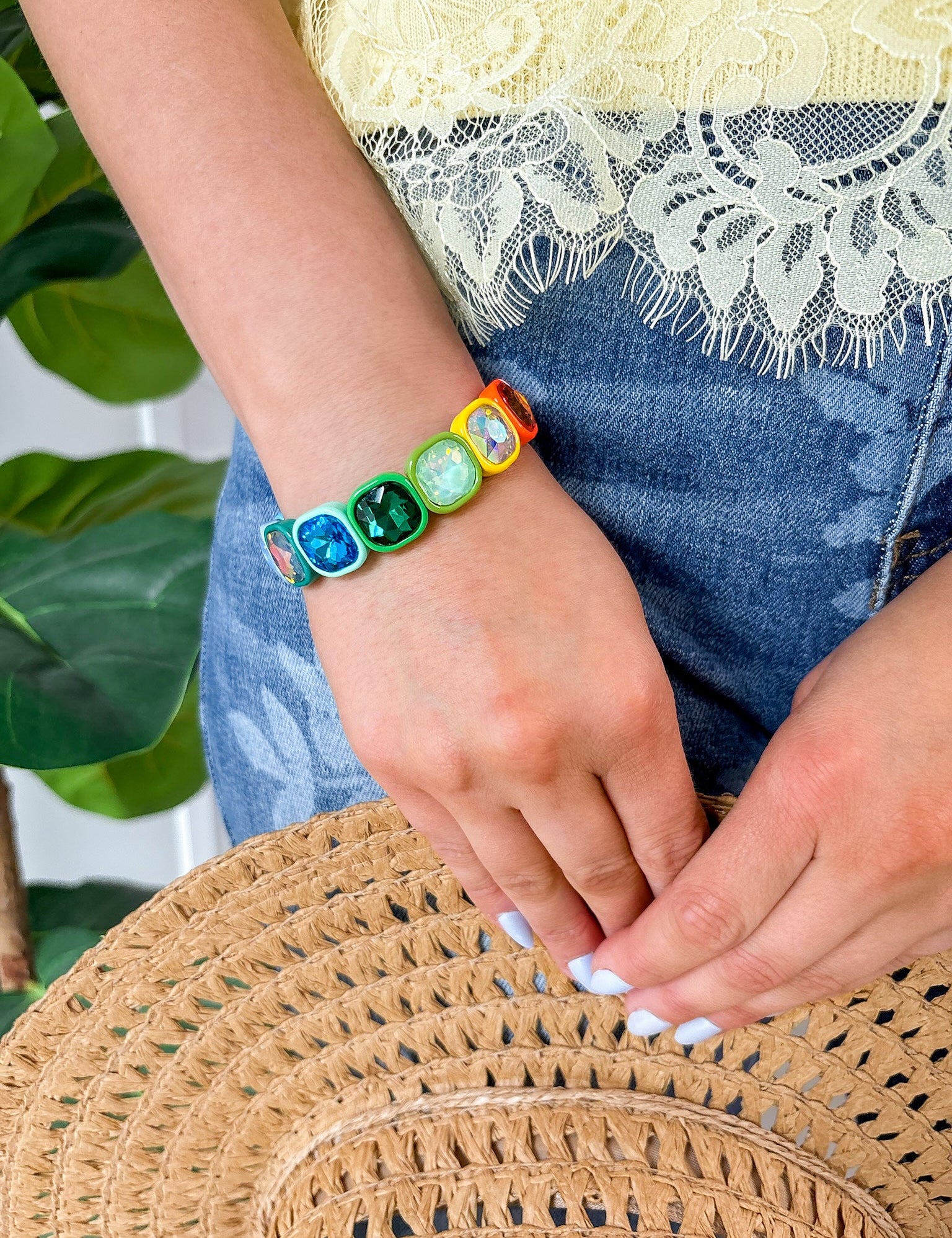 Aurora Stretch Bracelet Multi
