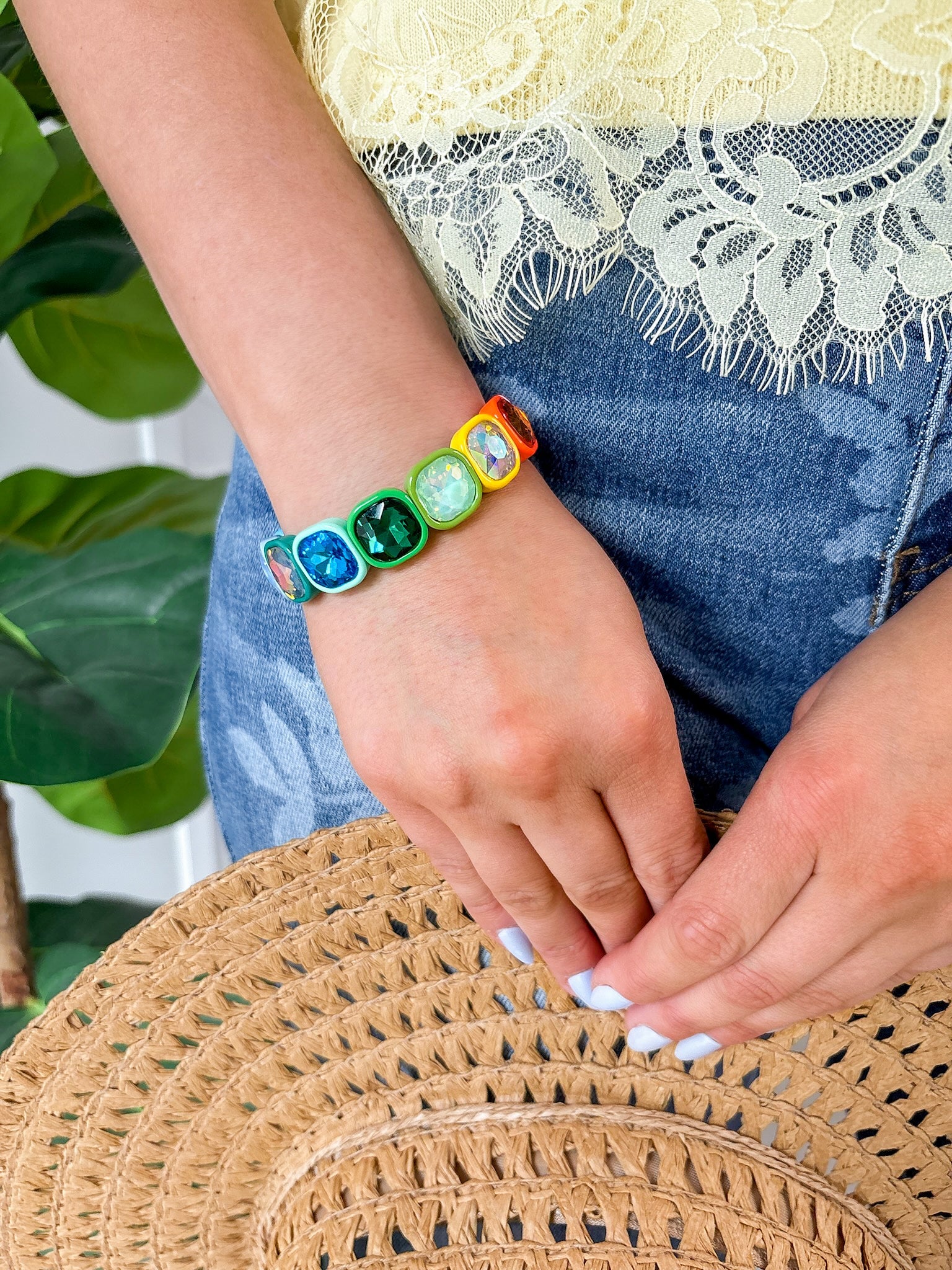 Aurora Stretch Bracelet Multi