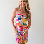Bahamas Mini Strapless Dress