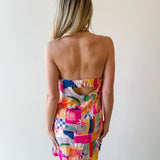 Bahamas Mini Strapless Dress