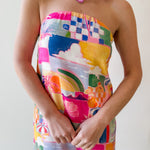 Bahamas Mini Strapless Dress