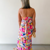 Bahamas Strapless Maxi Dress