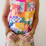 Bahamas Strapless Maxi Dress