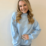 Bailey Sweatshirt - Baby Blue