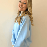 Bailey Sweatshirt - Baby Blue