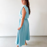 Balloon Top & Box Pleat Skirt Set