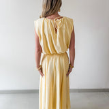 Balloon Top & Box Pleat Skirt Set