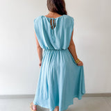 Balloon Top & Box Pleat Skirt Set