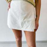 Basic Skort - White