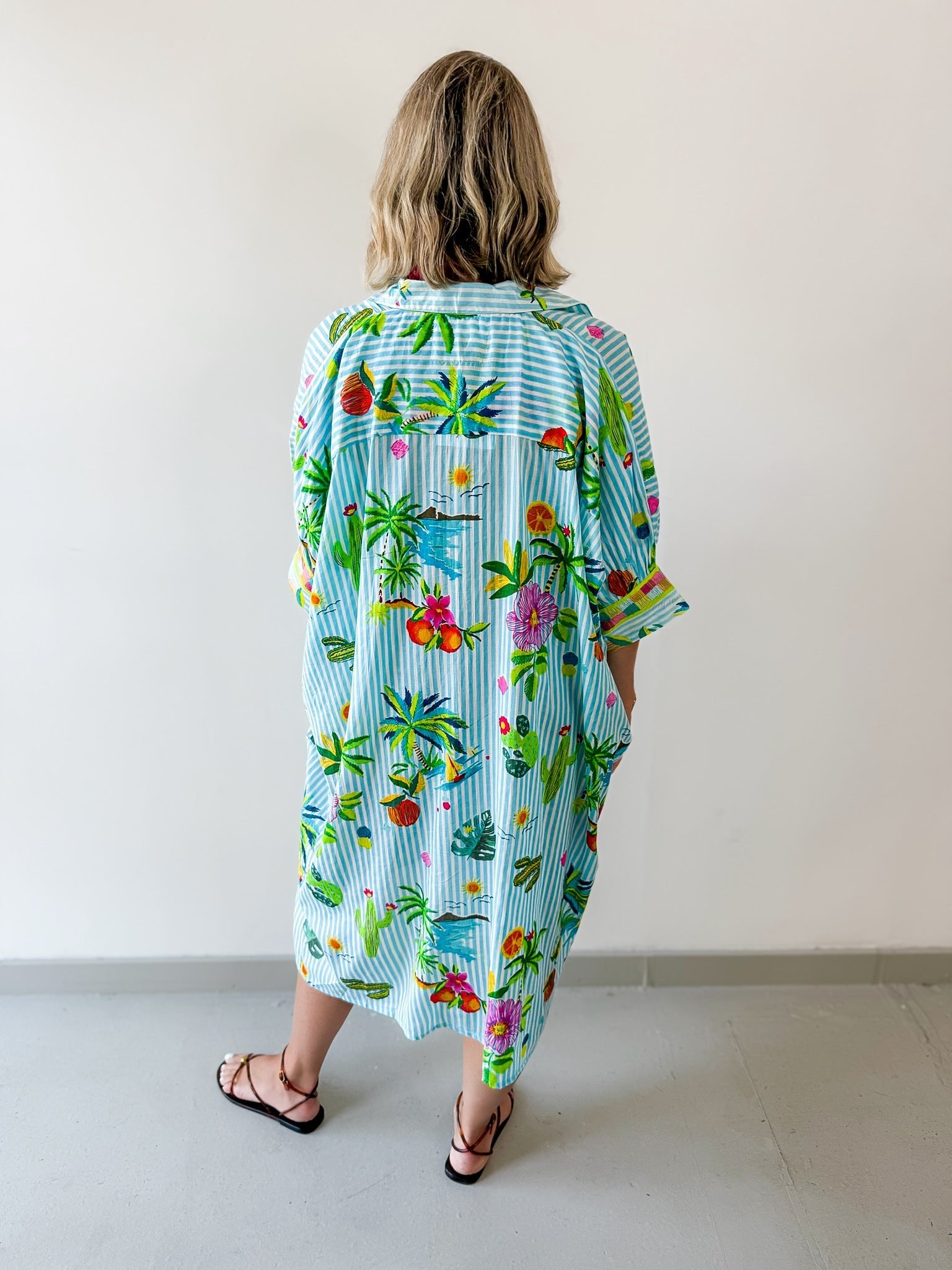 Batwing Flowy Fit Dress