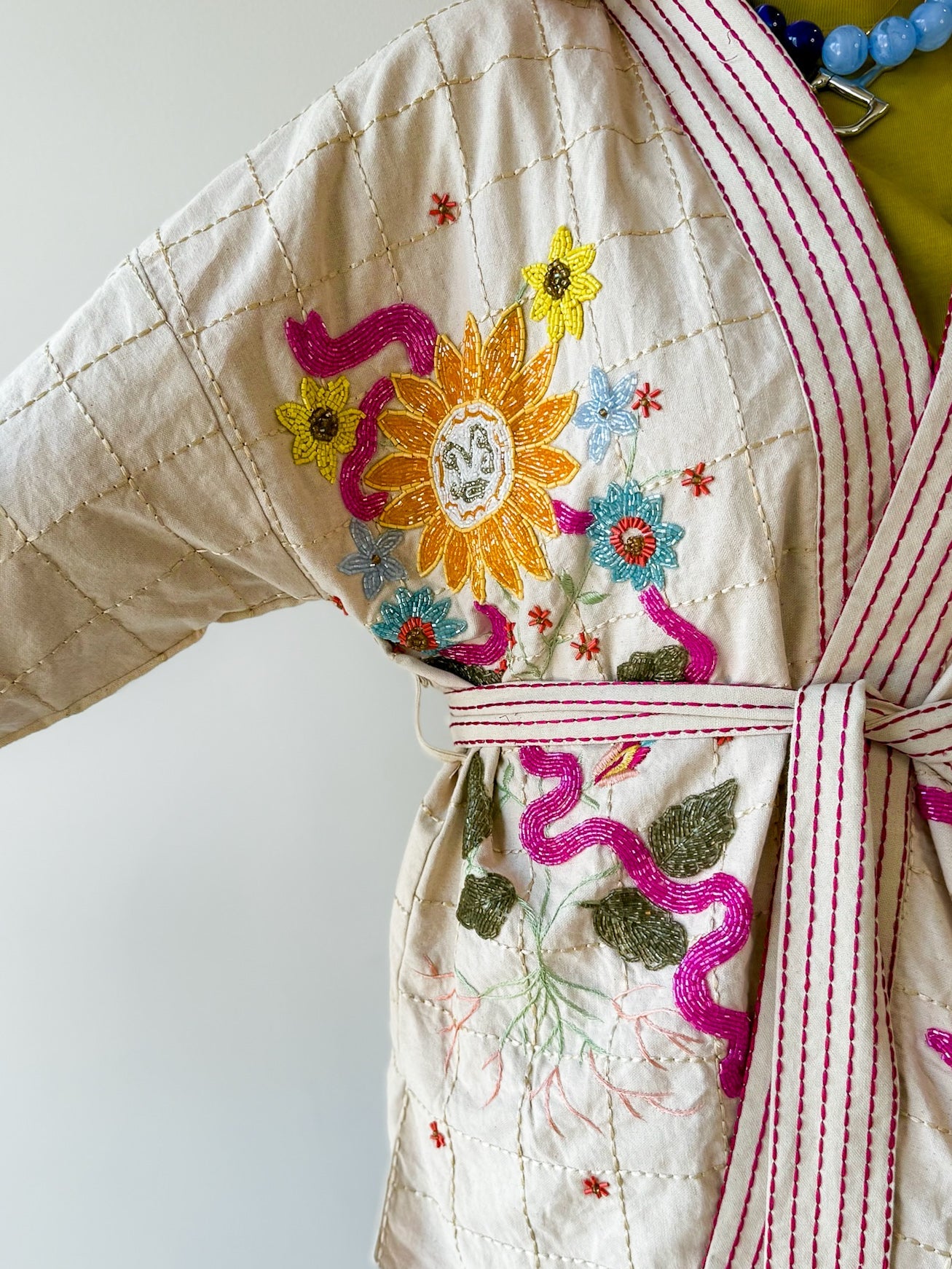 Beaded Kimono