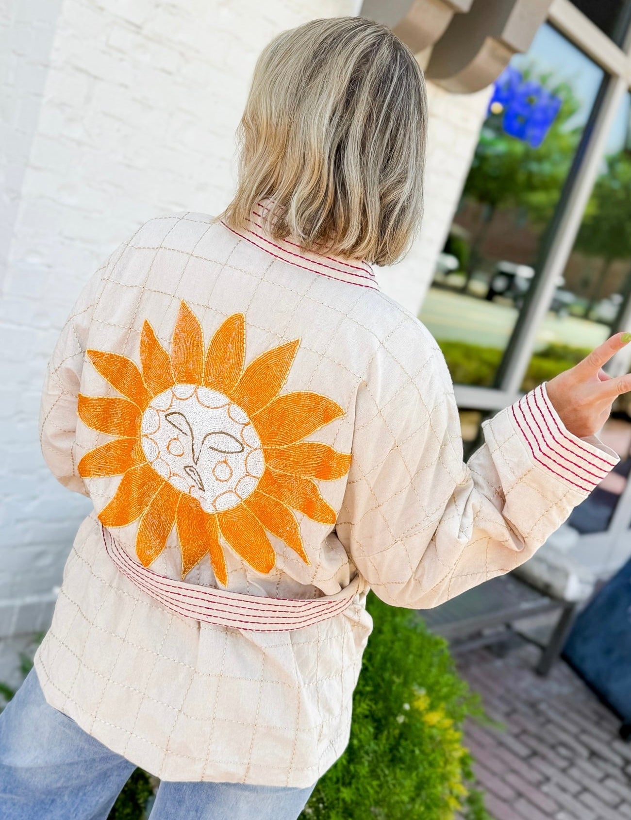Beaded Kimono