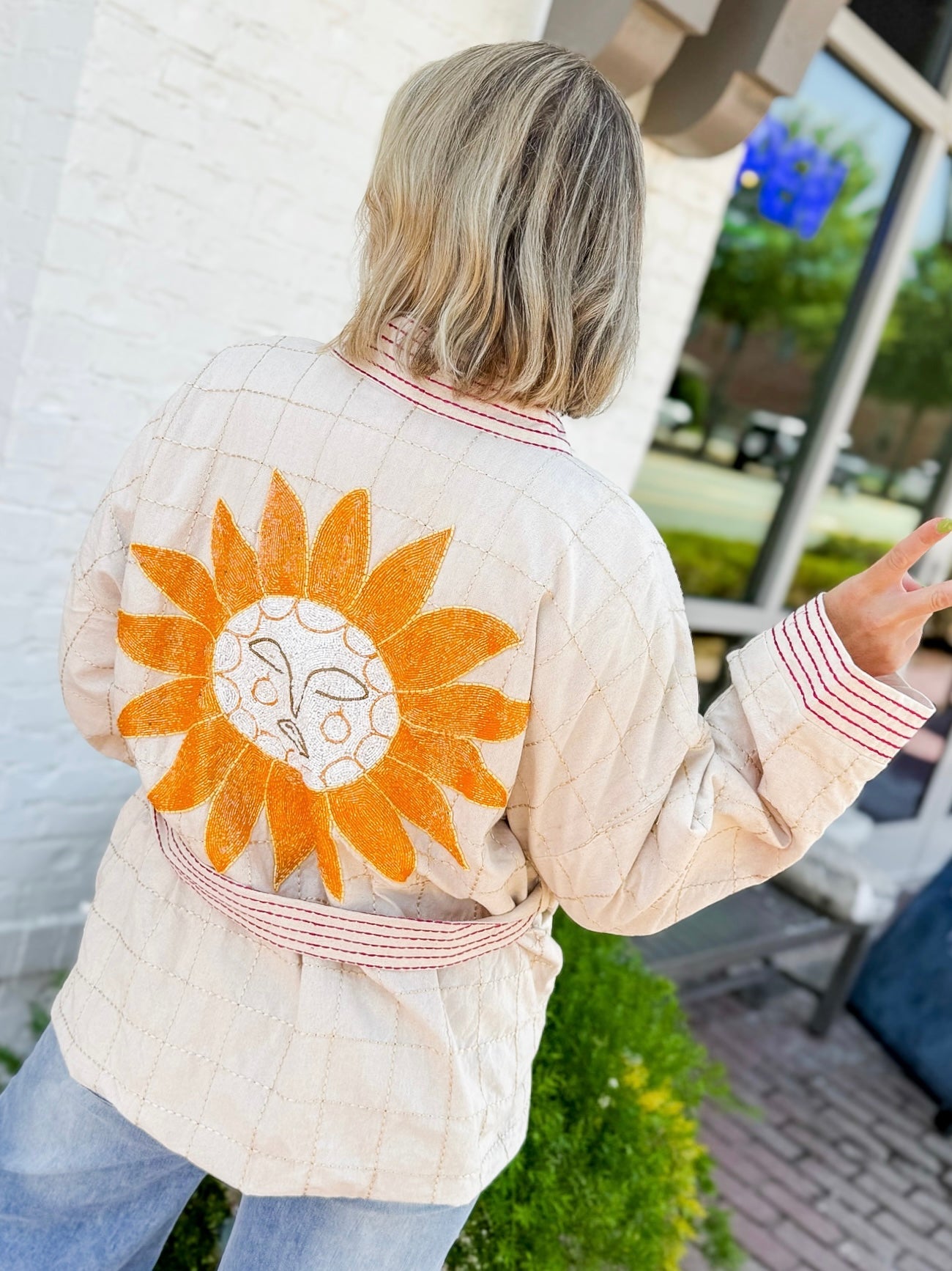 Beaded Kimono