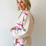 Beaded Kimono