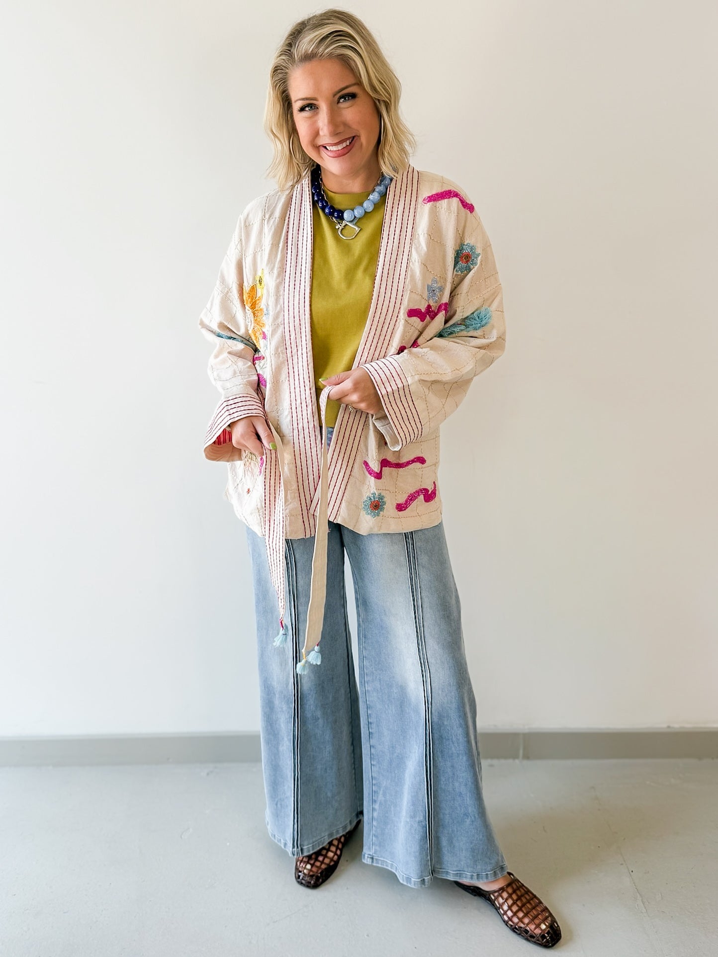 Beaded Kimono